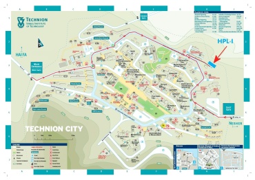 Map of HP Labs, Israel