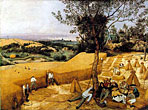 'The Harvesters' (1565) by Pieter Brueghel, now at the Metropolitan Museum in NY