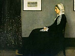 Arrangement in Black and Grey: Portrait of the Painter's Mother, James Whistler, 1871, oil on canvas Musee d'Orsay, Paris