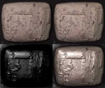 Larger view of four views of tablet